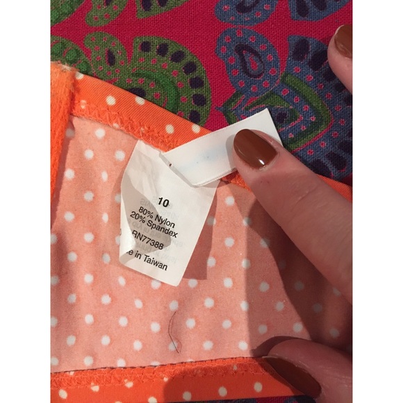 J. Crew Orange Polka Dot Bikini - Picture 7 of 8